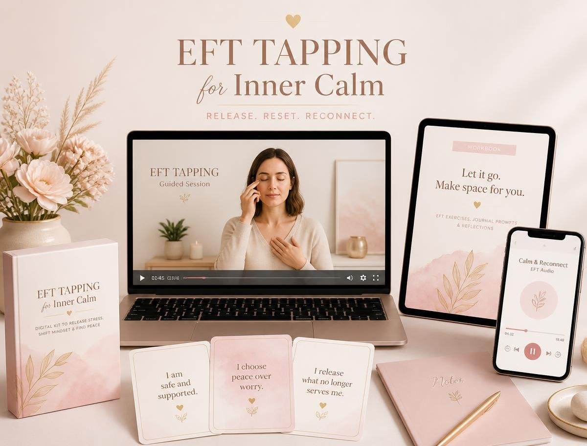 The complete 10-Minute Action Art EFT digital kit — tapping videos, creative scripts, affirmations and audio program